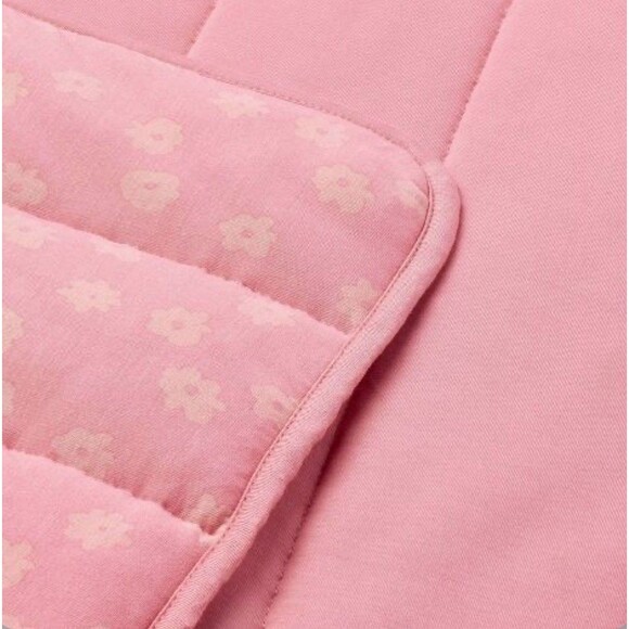 Cloud Island Jersey Quilted Blanket Set - Pink - NEW - Picture 2 of 4